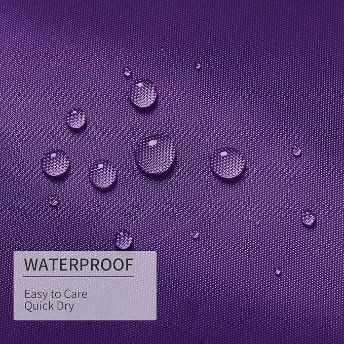 Gibelle Extra Long Shower Curtain Liner 72 x 84 Inches, Purple Shower Curtain Liner, Washable Waterproof Fabric Bathroom Shower Curtain - ModernBath