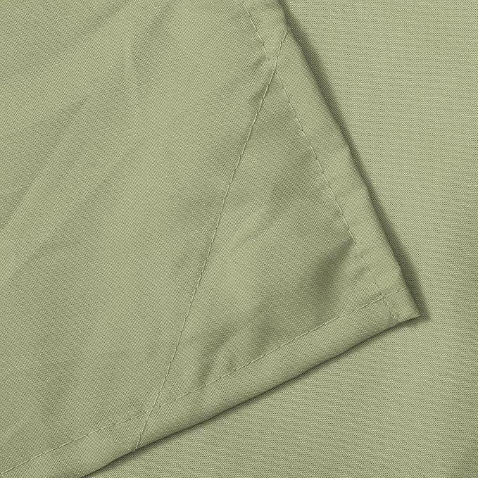 N&Y HOME Fabric Shower Curtain or Liner with Magnets Sage Green - Hotel Quality, Machine Washable, Water Repellent - Sage, 72x72 - ModernBath