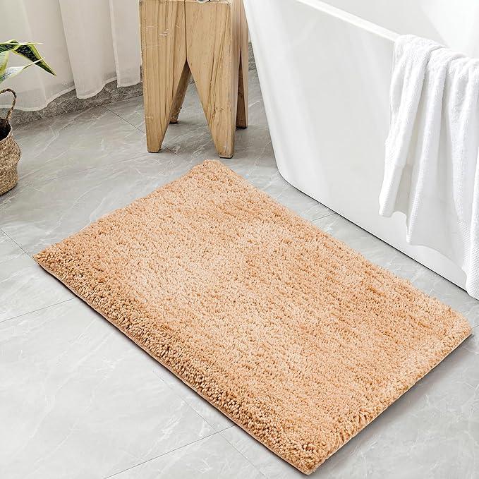 C23 Luxury Bathroom Rugs, Bath Mat - 20"x32" | 2200 GSM Tufted Cotton Bathroom Mat | Ultra-Absorbent Quick Dry, Heavyweight Non-Slip Bathmat | Thick Soft Plush Machine Washable Bath Rug - ModernBath