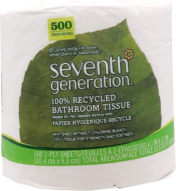 Seventh Generation, Bath Tissue 500 Sheets, 500 Count - ModernBath