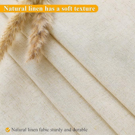 Jowels No Hooks Linen Textured Shower Curtain with Snap-in Fabric Liner Set,Beige Hotel Luxury Decor Shower Curtains for Bathroom with See Through Top Window,Water Resistant Fabric,71Wx74L,Cream - ModernBath